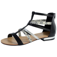 Sandálias The Divine Factory JL3976 - Preto
