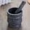 3X Granite Pattern Pestle Set Stone Herb Spice Grinder Solid Grinder Cooking Set 9