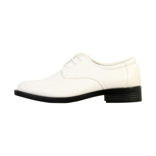 Mocassim Baixo com Cadarço Júnior Elong - Branco