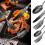 40-Piece Set, Stainless Steel Silverware Cutlery, Unique Pattern Design, Includes Dinner Knives 4