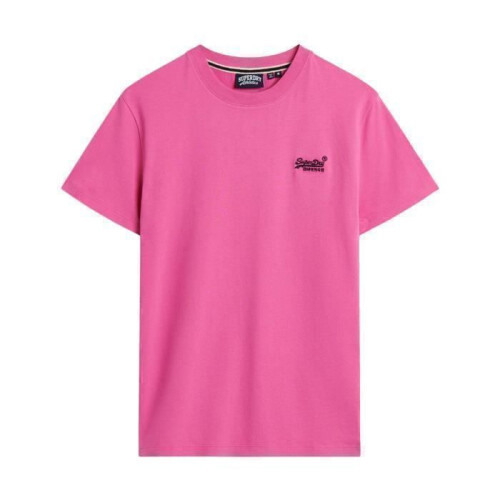Superdry Tee Shirt Superdry Vintage Logo Emb - Echo Rose