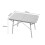 Folding Stainless Steel Camping Table Heat-Resistant Silver 8
