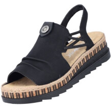 Sandalette Rieker per Donna V7972-00 Nera
