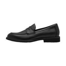 Mocassim de Couro Tamaris - Preto