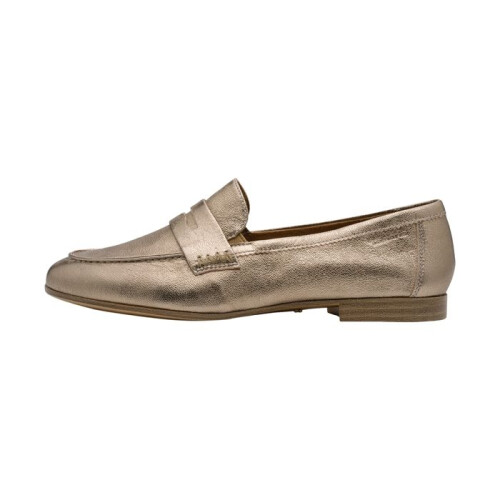 Mocassim Tamaris - Ouro - Claro