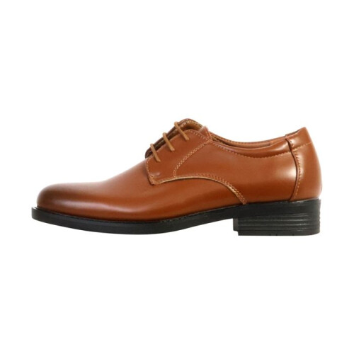 Mocassim Baixo com Cadarço Júnior Elong - Marrom