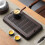 2X Bambu Tebricka Bambu Kinesisk Gongfu Tebricka Vattenförvaring Bambu Tebord Vintage Teservis 6