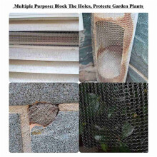 3X Wire Mesh Stainless Steel 12.7 cm x 6 M Wire Mesh Fine Mesh Stainless Steel Mesh Close Mesh for Protection