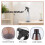 3Pcs 1L Empty Spray Bottle,Refillable Sprayer Leak Proof Durable Sprayer Empty Spray Bottles for Cleaning,Gardening,Etc 2