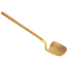 Coffee Spoons,6 Pieces Espresso Spoons,5.6 Inches Stainless Steel Small Spoons Teaspoons Tiny Spoon(Gold)