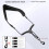 Saxophone Strap Adjustable Saxophone Neck Strap with Metal Hook Comfortable Breathable Saxophone Harness Sling 2