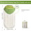 2kg Large Winter Sleeping Bag 120cm White 8