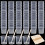 100 Pack 30Ml/2Oz Plastic Graduated Cups Transparent Scale Cups Clear Epoxy Mixing Cups with 100 PCS Stirring Sticks 8