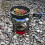 Adjustable Height Outdoor Gas Stove Foldable Windproof Burner Silver 7
