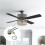 9Pack Ceiling Fan Light  ZE-109 Fan  Ceiling Pull Chain  Replacement (Nickel) 7