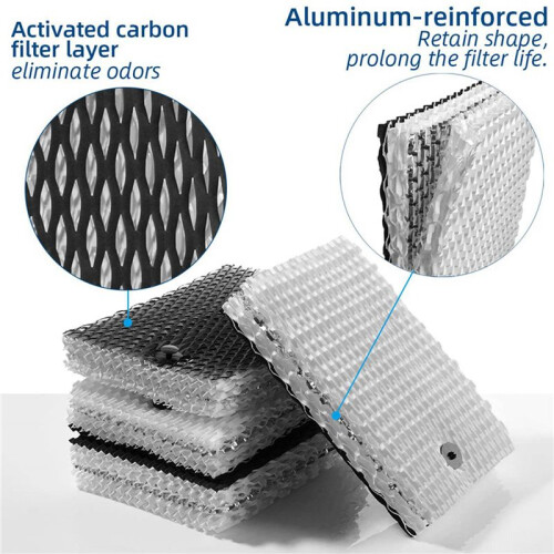 HWF100 Humidifier Wick Filter E Replacements for Holmes HWF100-UC3  BWF100 Humidifiers - 12 Pack 2