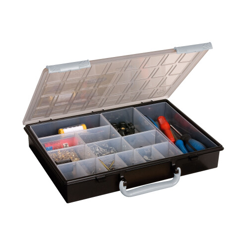 Raaco 137225 HandyBox 55 x 4 - Black/Silver 1