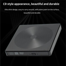 Lettore DVD USB 3.0 Esterno Lettore CD Masterizzatore Unità Disco Ottico per PC Laptop Notebook