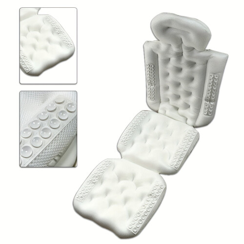 Bath Pillow Mat Neck Back Support 2