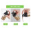 2X Easy Grips Salad Dressing Shaker Dispenser Leakproof Container Bottle Universal Sauces Mixer with Scales A 2