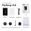 Mini Air Pump Bike 100PSI Rechargeable Wireless Compressor Black 8