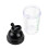 2X Easy Grips Salad Dressing Shaker Dispenser Leakproof Container Bottle Universal Sauces Mixer with Scales A 4