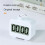 2X Digitaler Timer Visueller Rotierender Küchentimer Schnell Einstellbarer Count-- und Count-Down-Timer Läutende oder Blinkende Lichter 2