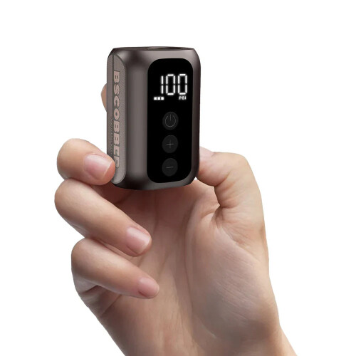 A5mini Portable Wireless Air Pump 100PSI Rechargeable Brown 2