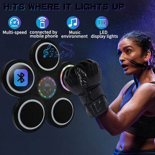 9-Speed Smart Boxing Machine with Wireless Music 2