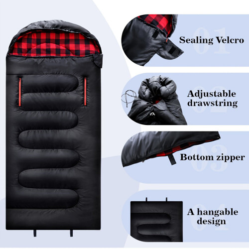 Sleeping Bag for Camping Hiking Backpacking 2