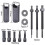 Bearing Disassembly Tool Kit  High-Strength Bearing Puller Set Grey 6