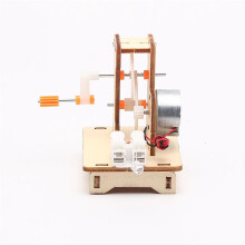 Students Kids DIY Electric Wind Car Model Physical Experiments Technology Toys Self-Enhancement in Entertainment Novelty