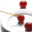80PCS Dessert Spoon and Fork Set Cake Fork Coffee Spoon  Fruit Fork Stainless Steel -Gold 7