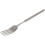 2X BBQ Retractable Fork Fruit Dessert Long Handle Fork Tableware  Kitchen Supplies Stainless Steel Fork 6