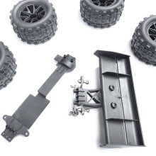 Modifizierter Monstertruck-Karosseriebausatz für Upgrade-Teile für RC-Autos im Maßstab 1:12
