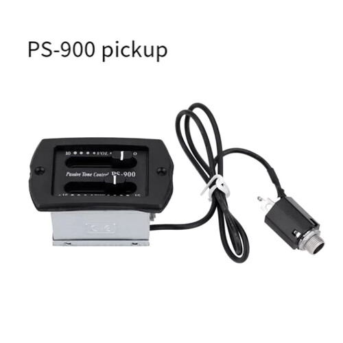 5Set PS-900 2 Band EQ Guitar Preamp Passive Volume Tone Control Piezo Pickup Equalizer 1