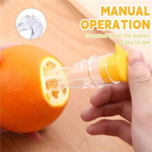 6X  Presse-Citron, Presse-Agrumes à Vis, Presse-Citron Manuel en Plastique, Presse-Citron, Presse-Agrumes Compact