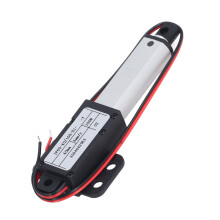 Attuatore lineare elettrico a corsa di 40mm, 150N, 24V, corpo in alluminio