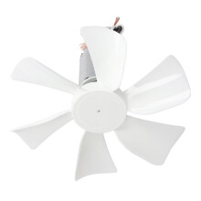 Remplacement de la pale du ventilateur de capucine de 6 pouces pour ventilateurs d’échappement 12V à arbre D