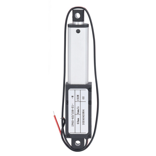 Mini Motion Actuator 40mm Stroke 150N Thrust 12V Aluminum