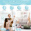2X Timer, Digital Timers, Magnetic Kitchen Timer for Cooking, Pomodoro Timers for Classroom,Visual Desk Timer 4