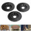 3Pcs Wood Carving Disc Set 100mm Grinder Wheels for Versatile Use 1