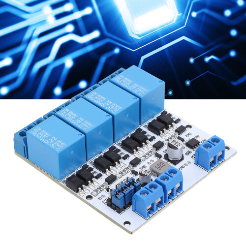 Module relais GPIO 4 canaux avec optocoupleur 5V-32V 10A 2