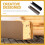 4Pcs Cookie Cutters Rectangle Cookie Mold Non-Stick Carbon Steel Cookie Cutters U Shape Biscuit Cake Bread Mold 5