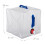 Sett med 4 sammenleggbare vannbeholdere 20 L 4