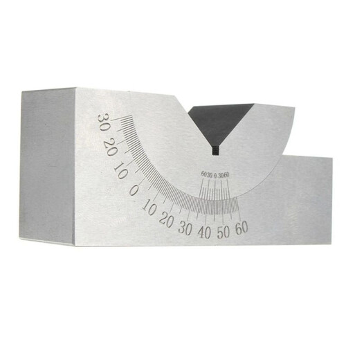 2X Adjustable Angle Gauge Precision Angle Cushion Gauge Grinding Machine Milling Machine Angle Cushion Block AP25 V-Type 2