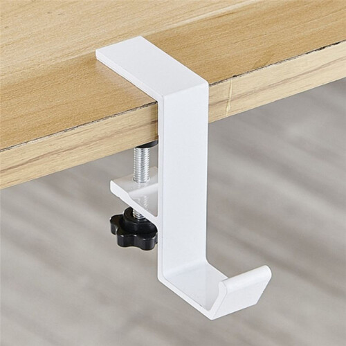 Adjustable Desk  Hook Gaming Headset Desk Hanger Backpack Storage Hanging Hook Holder Punch-Free Organizer 3pcs 2