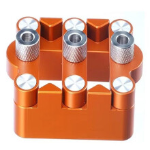 Wood Dowel Drill Guide Joints Tool Straight Holes Wood Puncher Accurate Centering Jig Hand Drill Guide for Professionals