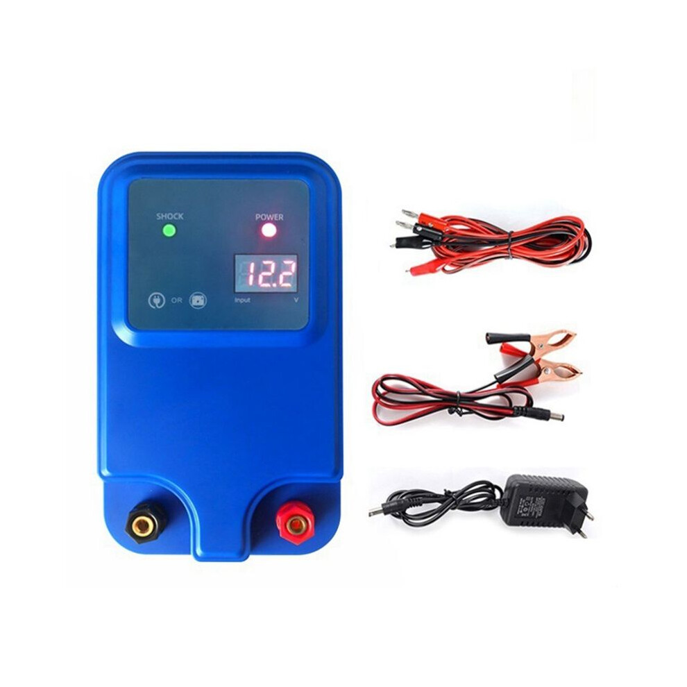 10Km 12V Electric Fence For Animals Cattle Sheep Chicken Farm Livestock Pulse Device Electric Shepherd Eu Plug 6132158528847