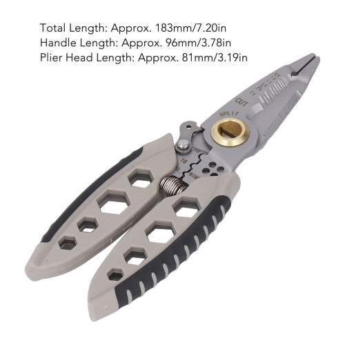 Multifunctional Wire Stripper & Crimping Tool for 0.8-2.6mm Wires 1